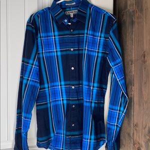 Men’s Plaid Dress Shirt
